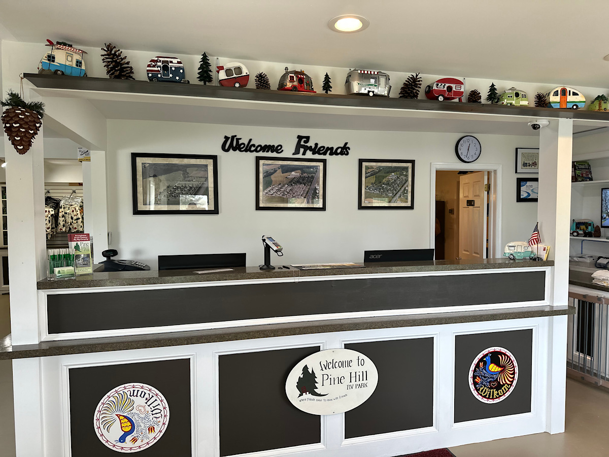 Office reception desk