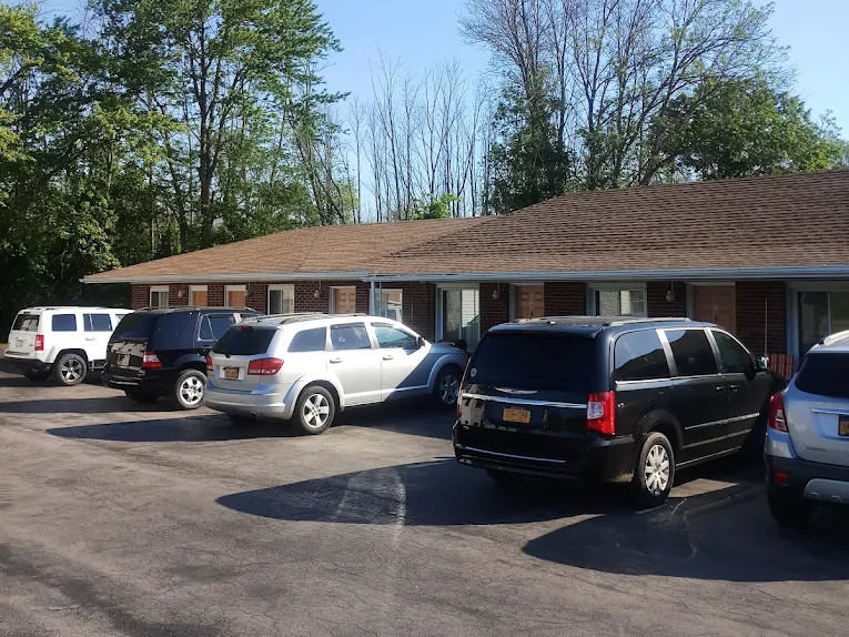 Motel Parking Lot Exterior